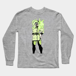 BURNIN Green Long Sleeve T-Shirt